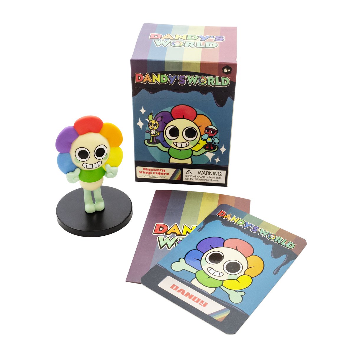 Aaron_Margolin's tweet photo. The first wave of our Dandy's World 3” Mystery Vinyl Figures is coming soon! 

We're premiering Wave 1 this week at the NYCC CultureFly booth &amp; the Dandy's World Gardenview Experience, but these will be widely available at stores like Hot Topic and Gamestop in November. https://t.co/lg3cZyxMZ1