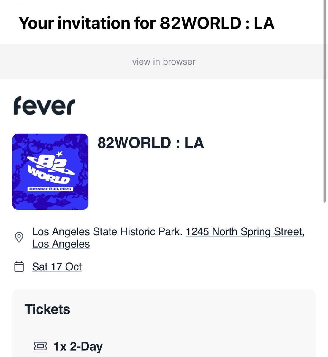 maliciousgaby's tweet photo. wts 1x 2-day hello82world festival LA ticket for $150

can no longer attend 💔💔

will transfer through fever (their platform)
DM if interested!!

October 17-18
🏷️82world: p1harmony ateez ampers&amp;one girlset xikers cosmosy be:first 8turn

#p1harmony #ateez #hello82 #82World https://t.co/A386xIoSrR