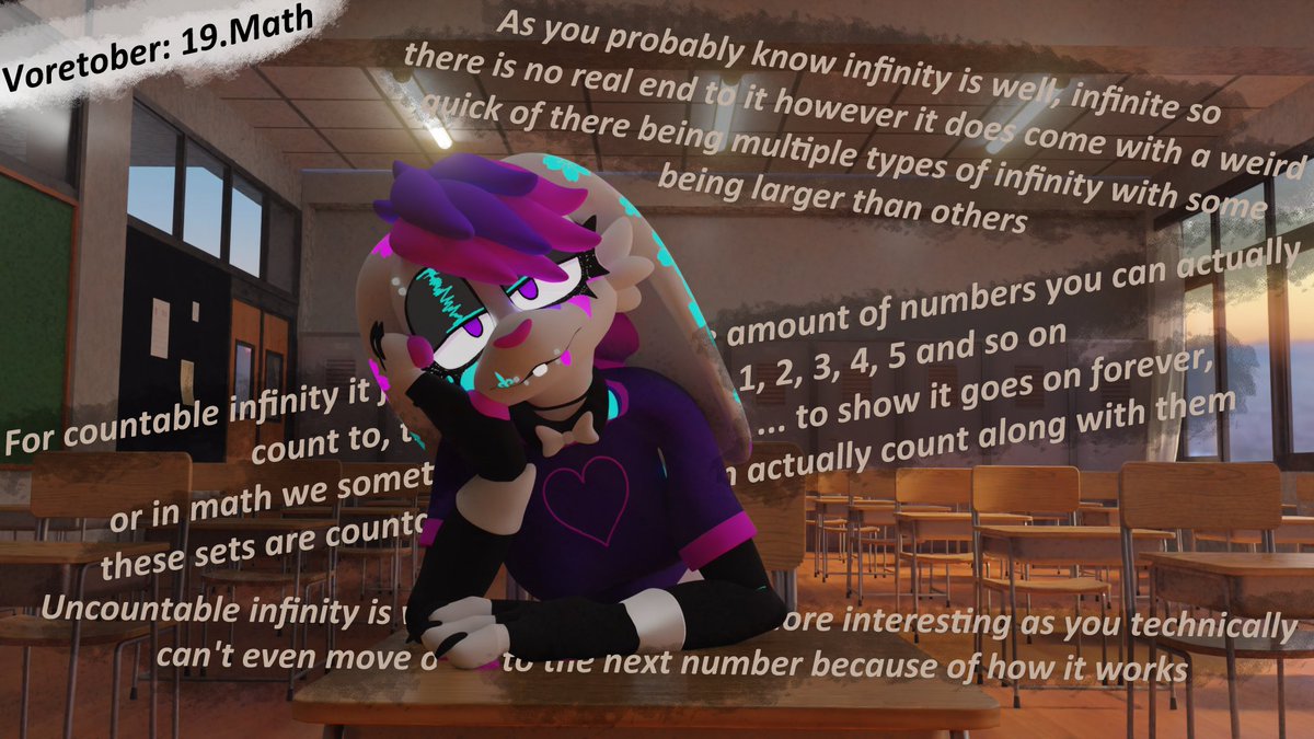 DatVampireBun's tweet photo. 19. Math
Featuring @DanThe_Milk_Man <3
#vore #voretober #voretober2026 https://t.co/ef66YKBrmC