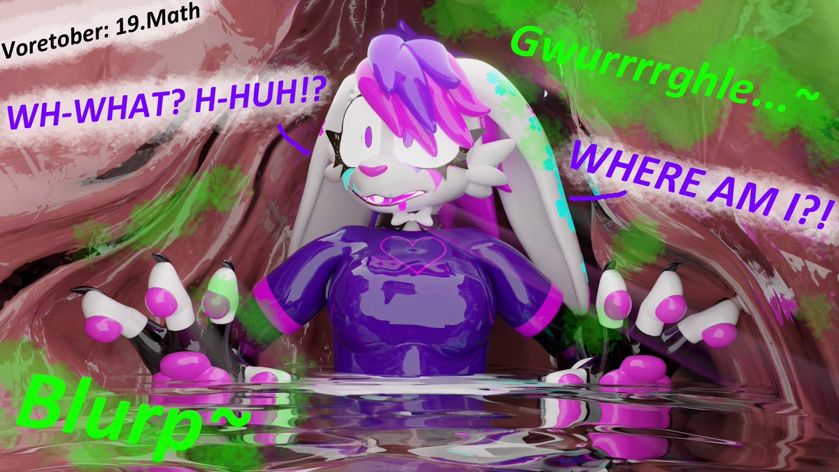 DatVampireBun's tweet photo. 19. Math
Featuring @DanThe_Milk_Man <3
#vore #voretober #voretober2026 https://t.co/ef66YKBrmC
