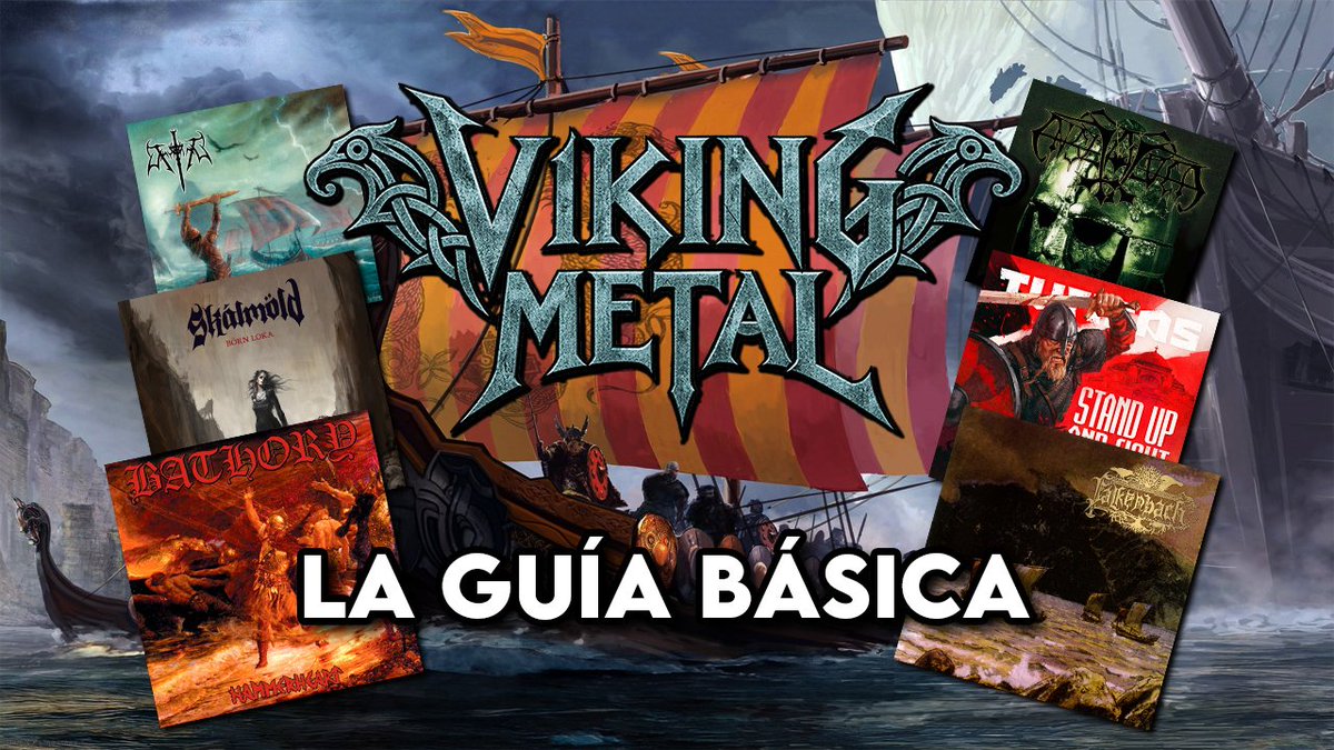 alejofhell's tweet photo. MAÑANA MIÉRCOLES voy a hablar de manera general sobre el VIKING METAL, curioso estilo a medio camino entre el Black y el Folk Metal, se vienen unos discazos brutales. Los espero a la hora de siempre para que comenten 🤘🏼 https://t.co/58MasKdlDq