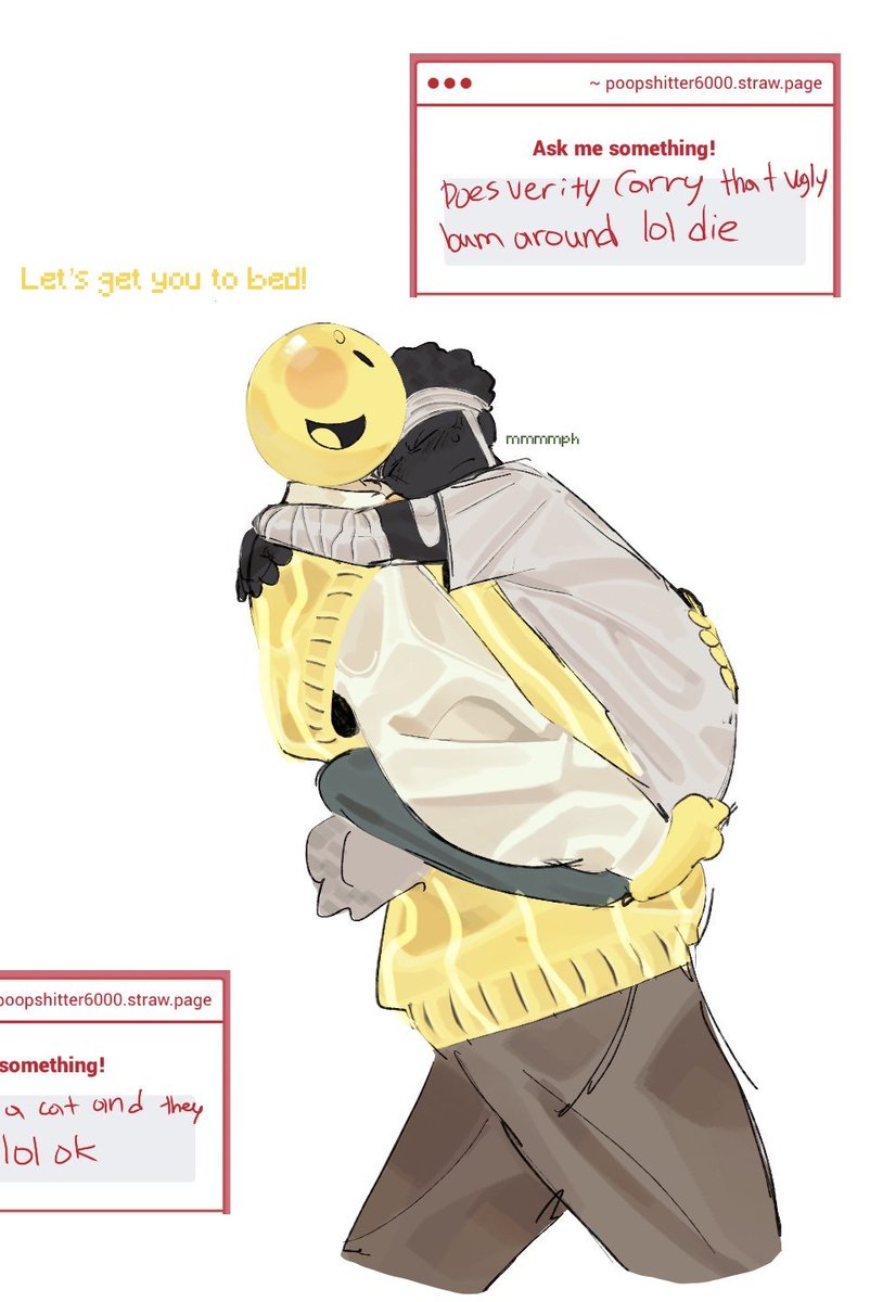 poopshitter6000's tweet photo. doodles of requests that i lost so i had to rewrite it LOL #verity i havent drawn my little au inna while https://t.co/ukJC36nl7k