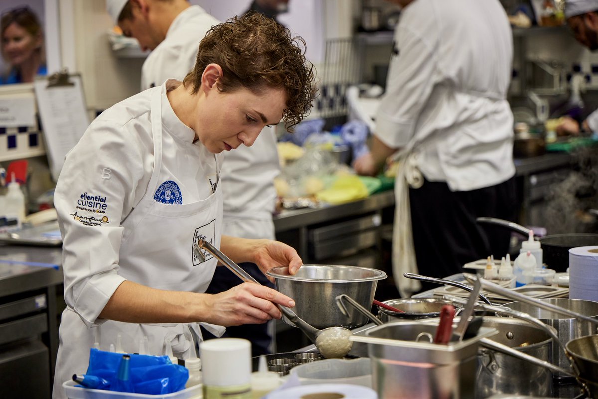 Craft_Guild's tweet photo. And we have a new winner! Congratulations to Ruth Hansom, chef owner, Hansom Restaurant on being crowned National Chef of the Year. https://t.co/Ih15SfwqI0
