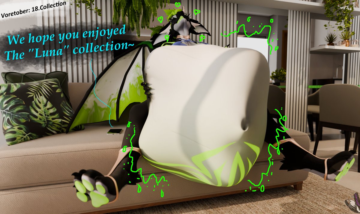 DatVampireBun's tweet photo. 18. Collection 
Featuring @199307Smokey <3
#vore #voretober #voretober2026 #dragon https://t.co/OcruBoGdDh