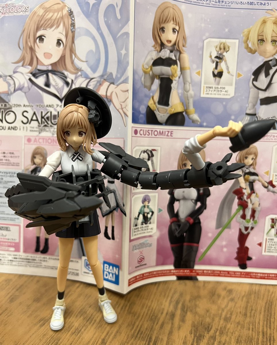 wvyern's tweet photo. #30ms
#frs
#30mm
基本組裝完成. https://t.co/nW4RCmjZwu