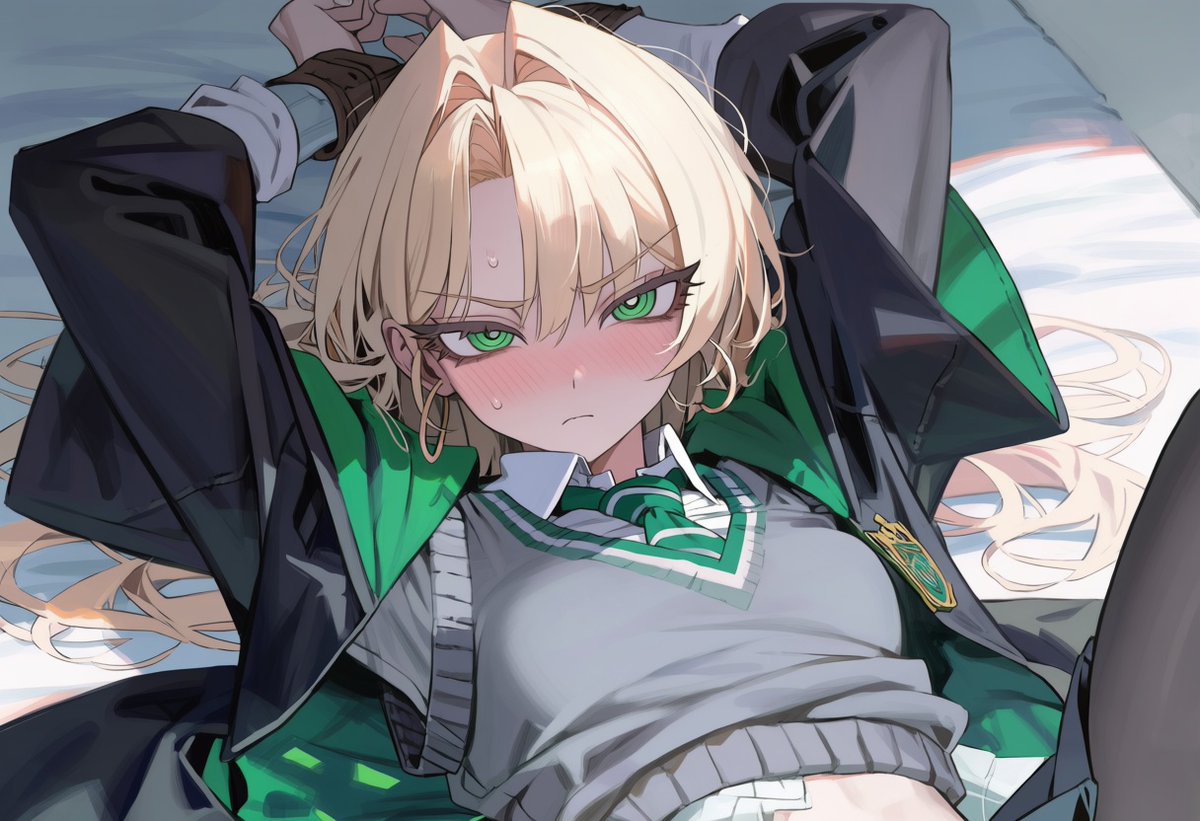 Kiri_Art_AI's tweet photo. Draco Malfoy and the Secret After School（2/2）
－ドラコ・マルフォイと秘密の放課後－

「――ポ、ポッター……」

#DracoMalfoy #Malfoy #Malfoid https://t.co/jIEQGt5FAy