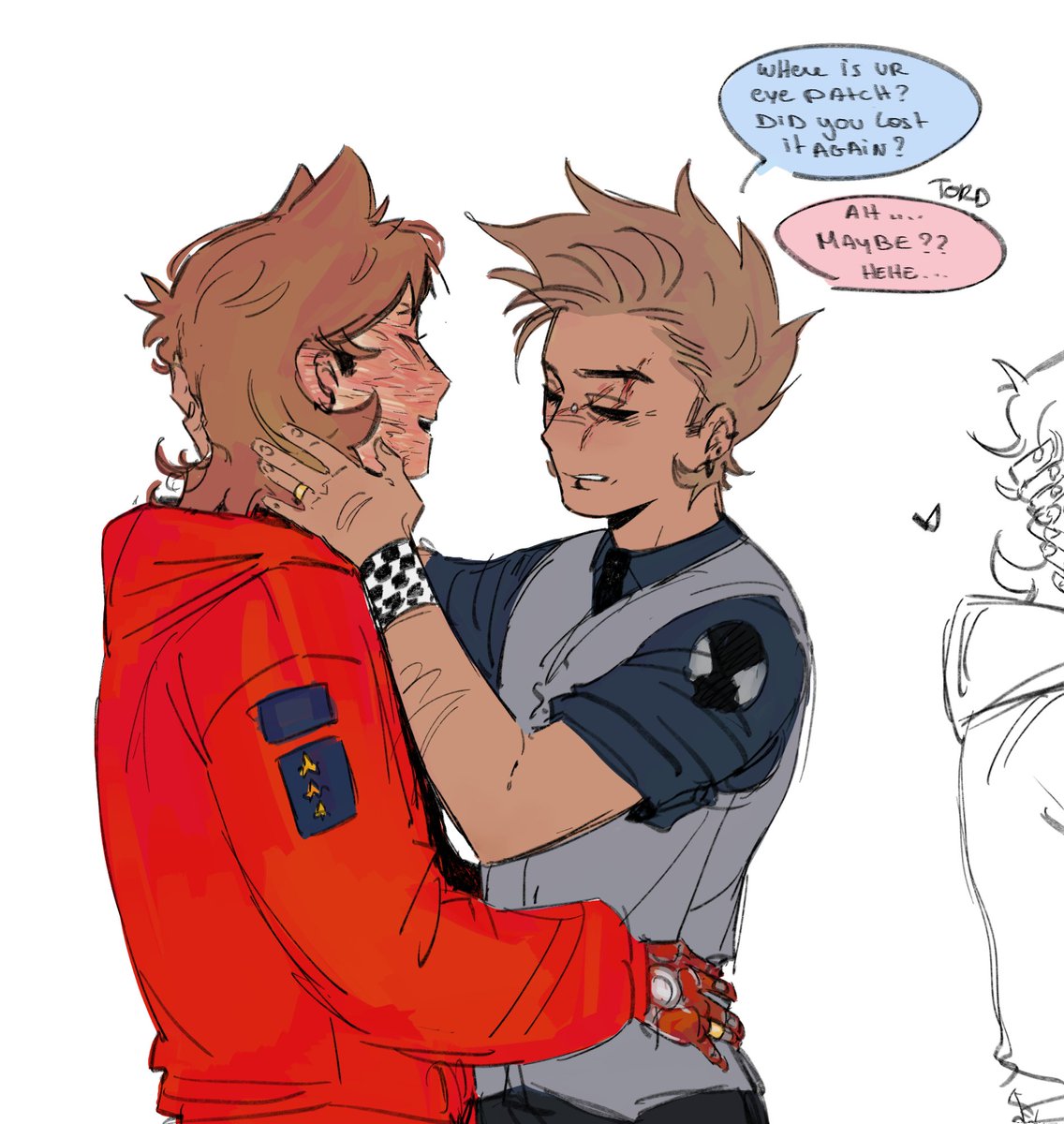 lylys482's tweet photo. Old future tomtord doodle :) 
#tomtord https://t.co/ugptybxqIc
