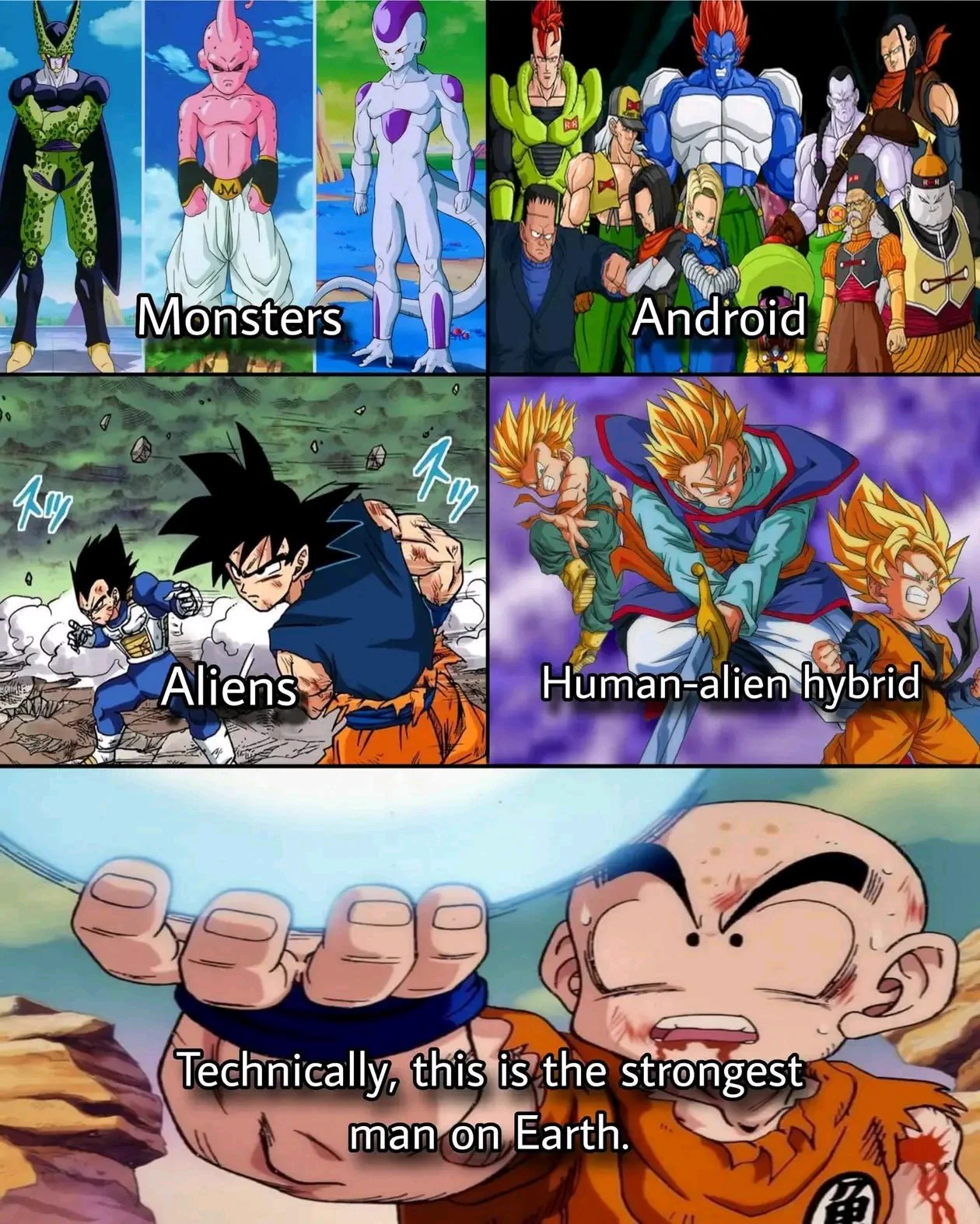 Henry on X: "@dbs_10_10 @grok is Tien even human? He has a third eye" / X