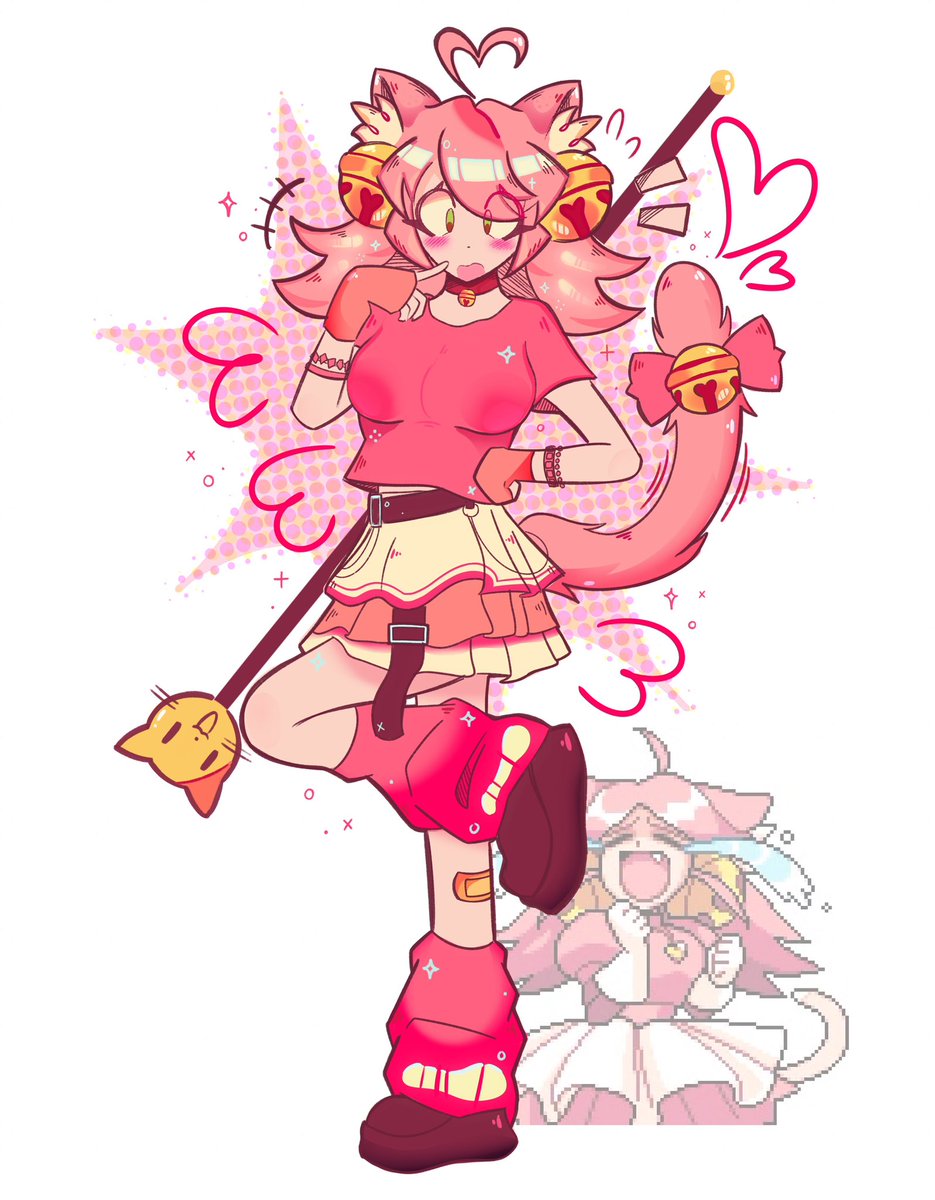 kharxsho's tweet photo. pink doodle #deltaruneㅤ https://t.co/OmJnPC2wB8