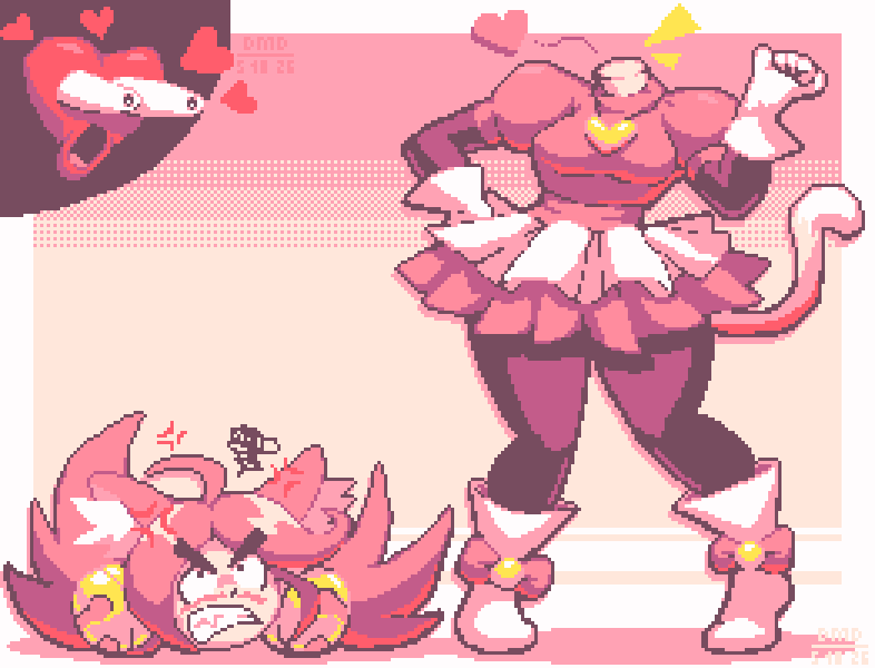 DangerDMD's tweet photo. "This way we won't have to fight over whose turn it is, right?"
#deltarune #pixelart #ドット絵 https://t.co/iVSNWUcm1q