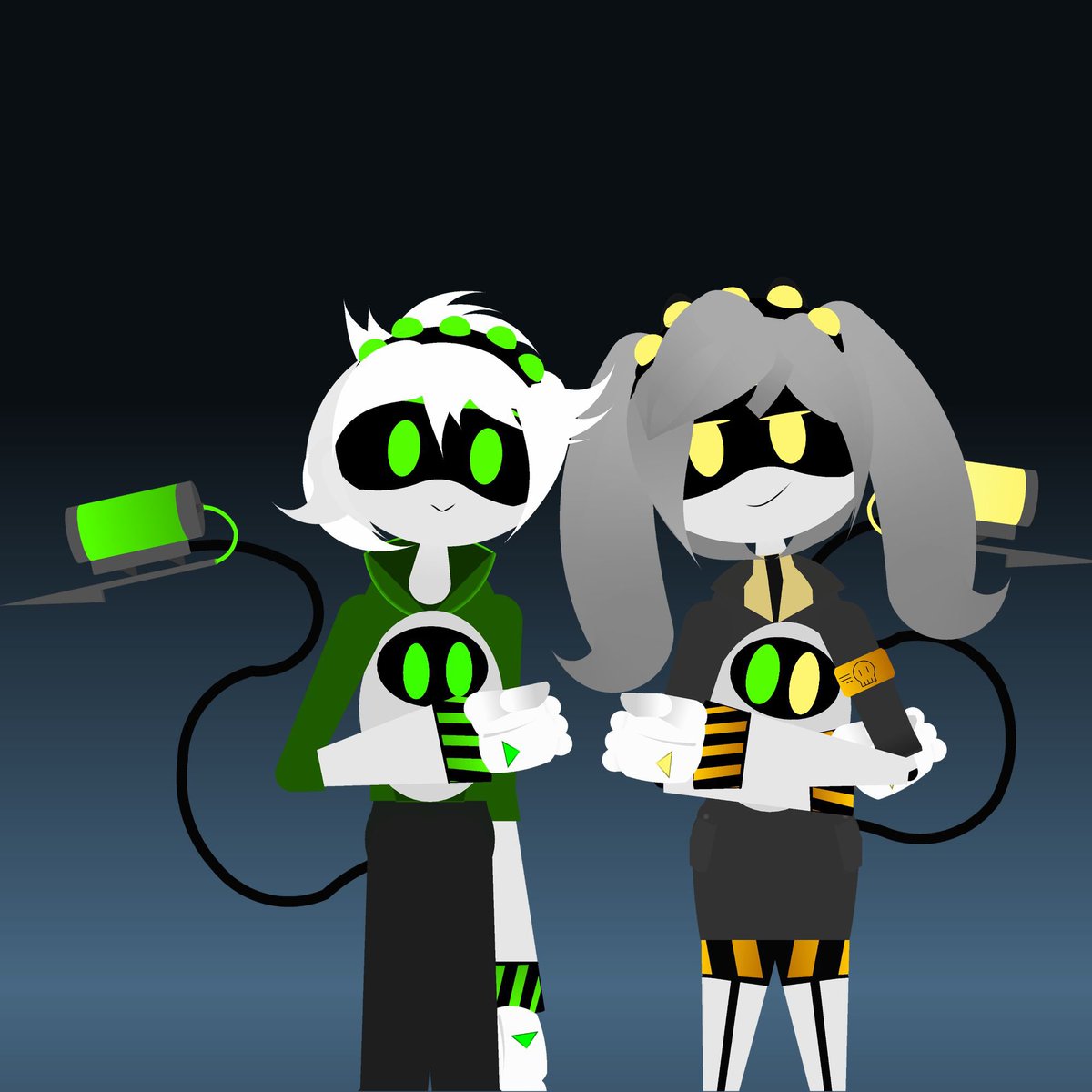 NetoniUwU89's tweet photo. 💛💚✨Netoni ya tiene pensión alimenticia✨
Créditos a @SD_ERROR_404 ❤️😍
#murderdronesoc #murderdrones #mdtwt #SerialDesignationJ https://t.co/lG3ThgGdtG