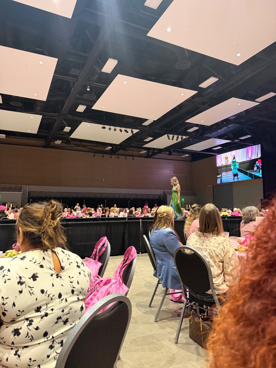 FirstBasin's tweet photo. We loved being part of the @PinktheBasin Luncheon! 🩷 Hearing Krista Gerlich, Texas Tech Women’s Basketball head coach, share her breast cancer survivor story was truly inspiring. Add in a fun style show and great company, and it was such a meaningful afternoon. 🫶 https://t.co/9lSFQ70xiM