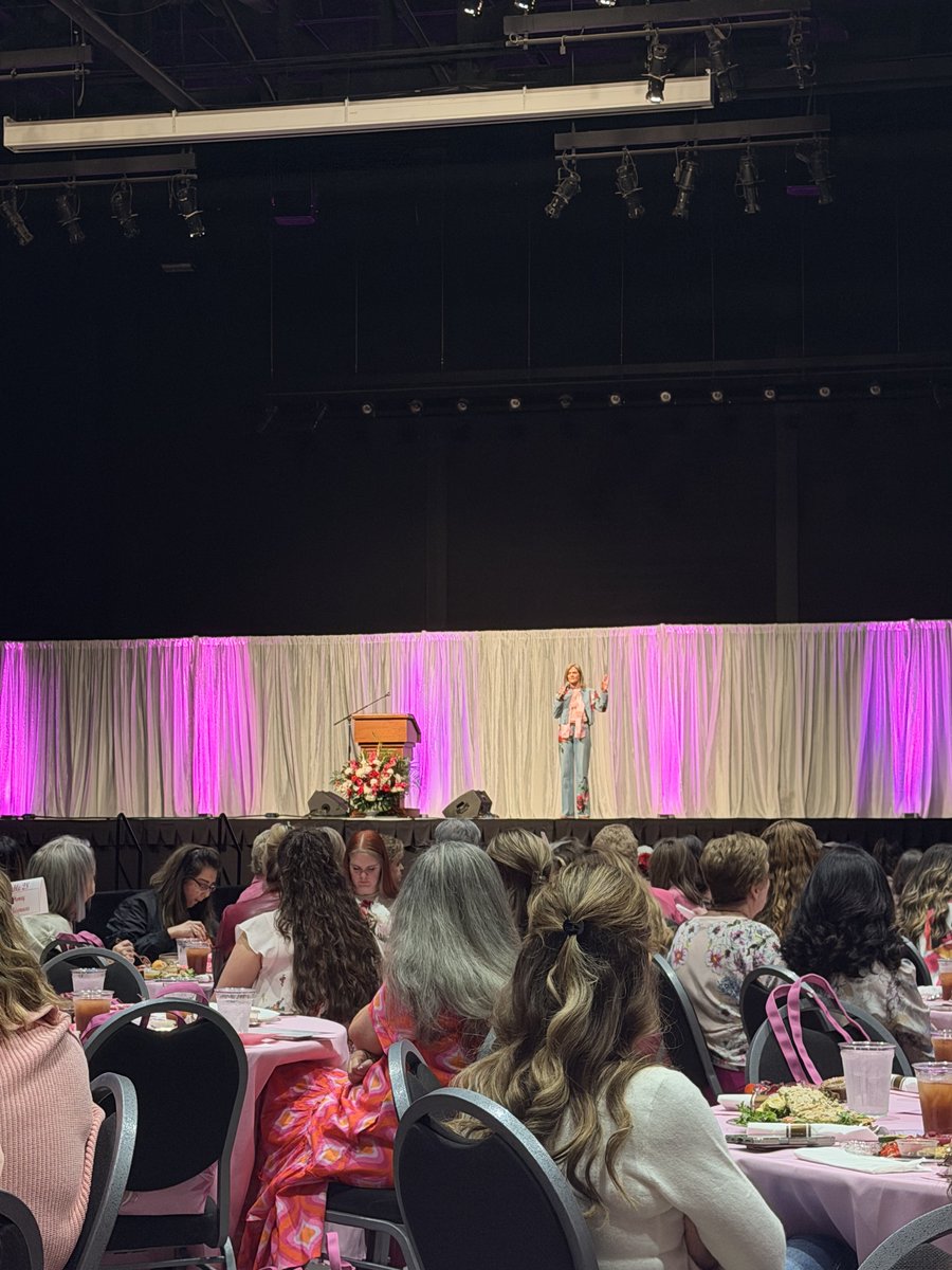 FirstBasin's tweet photo. We loved being part of the @PinktheBasin Luncheon! 🩷 Hearing Krista Gerlich, Texas Tech Women’s Basketball head coach, share her breast cancer survivor story was truly inspiring. Add in a fun style show and great company, and it was such a meaningful afternoon. 🫶 https://t.co/9lSFQ70xiM