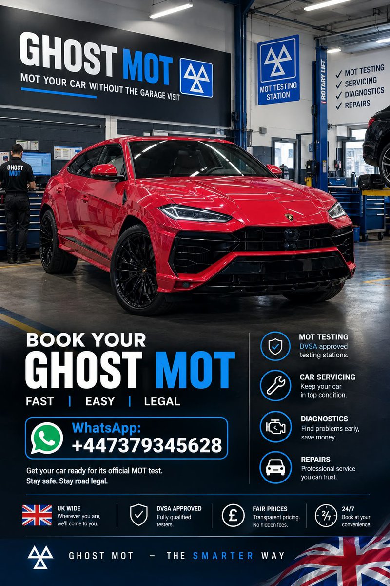 buyghostmot's tweet photo. Ghost MOT guide UK | buy car mot online 
#ghostmot #carmot #MOT https://t.co/UBD9Wtkppw