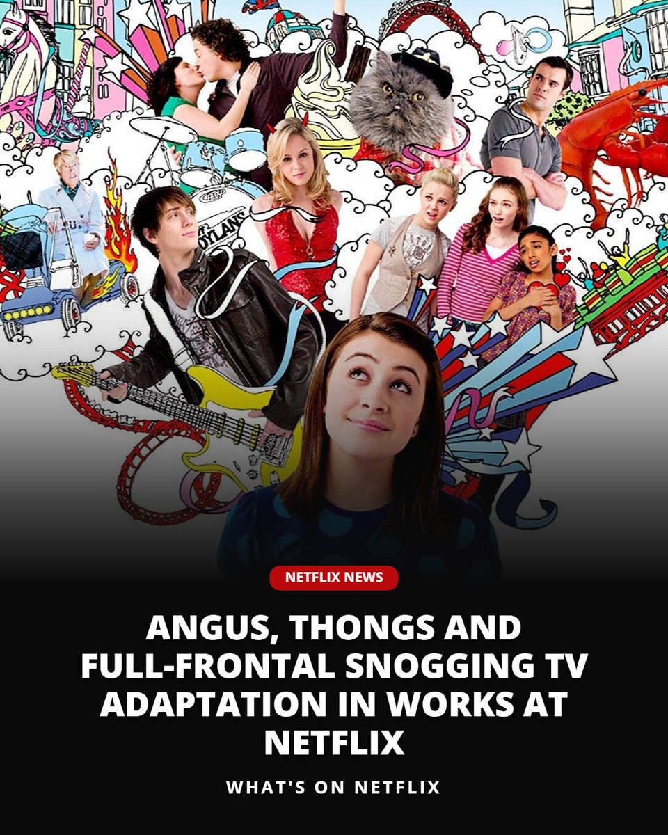 whatonnetflix's tweet photo. After a major open casting call, we can now confirm that Netflix is the home for the new ANGUS, THONGS AND FULL-FRONTAL SNOGGING TV series, with a pilot being shot imminently.

Rise Films and Fifth Season, the studio behind hits like Plebs and Severance, are co-producing the pilot, with Monica Heisey writing and Jim O'Hanlon directing.