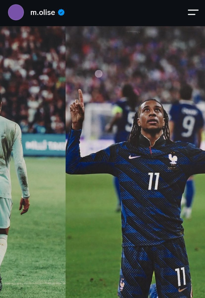 hibayFC's tweet photo. Olise with a new insta post 🙌 https://t.co/LZssreqOZ0