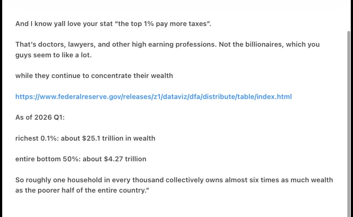 kaisers6788's tweet photo. @kulze @mcsquared34 Capitalism is not about “reward for work”
Money in capitalism is arbitrarily valued. A software engineer is not working 10x harder than a garbage man. https://t.co/NdNSvMBzTq