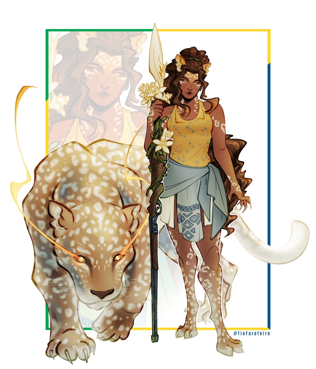 TioFarofeiro's tweet photo. Dia 6: Nidalee Juma Marruá 🇧🇷✨️

#LeagueofLegends #skintober https://t.co/vHzT4XFugZ