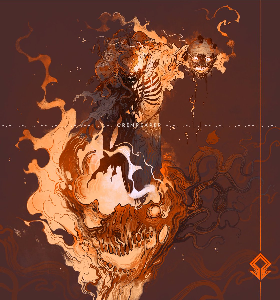 crim_reaper_'s tweet photo. Monstober 2024 Illustrations
Jack O' Lantern - the Eternal Wanderer

"Then since Jack is unfit for heaven,
And hell won't give him room,
His ghost is forced to walk the earth,
Until the day of doom." https://t.co/diqhwqL7vI