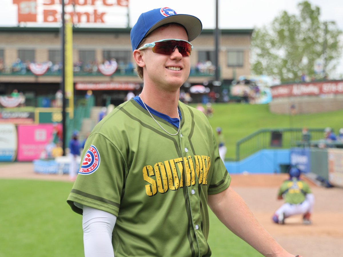 SBCubs's tweet photo. The South Bend Cubs are proud to partner with @INvetsIndiana and honor our veterans throughout the season by recognizing a veteran at every home game.

Through the proceeds of our camo jersey auction, we were also able to donate $4,000 to support INvets and its mission of helping our nation's heroes transition from combat to civilian life.

Thank you, INvets, for all you do to support our veterans.
