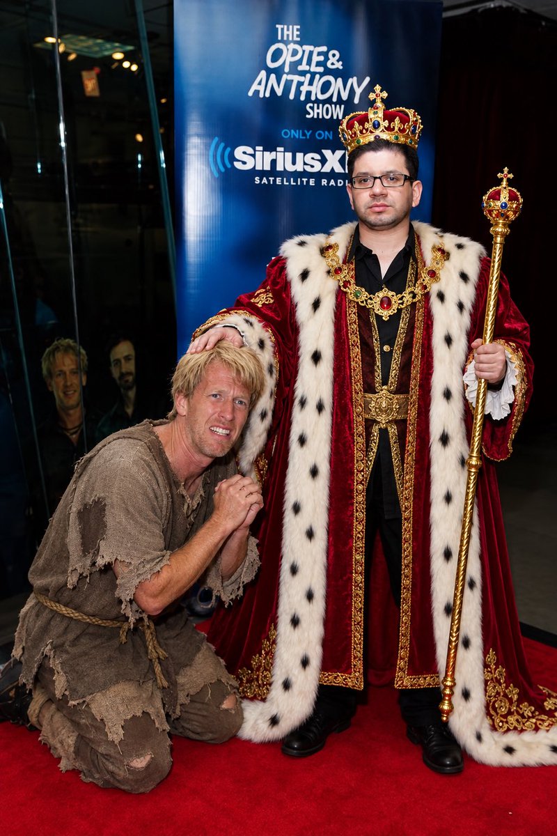 scumsaviour's tweet photo. @TonyPapadog @AnthonyCumia @OpieRadio Any idea if the King of NYC ever got paid? https://t.co/b02OLYjapT