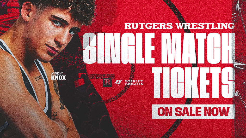 RUWrestling's tweet photo. Single match tickets are NOW ON SALE.

Make sure to secure your seat at Jersey Mike's Arena this season!

🎟️: https://t.co/UkFGkOfPDU

#RelentlessPursuit | #GoRU https://t.co/JvLxo9y1UJ