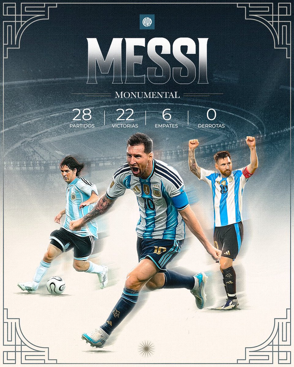 RiverPlate's tweet photo. Despedida en casa, otra página en la leyenda de Messi 🔝🏟️ https://t.co/d9MooEAGmO