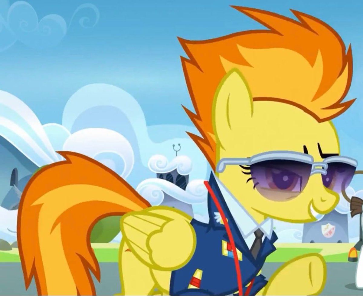 CaptainSpitfir3's tweet photo. Originally it was the need to be the best, which then turned into a desire to bring forth the best in capable Pegasi, and now its to keep Equestria and Cloudsdale safe with an army of well trained flyers…

And also because someponies get angry at me for how good i am~ https://t.co/n68CRzi4wr