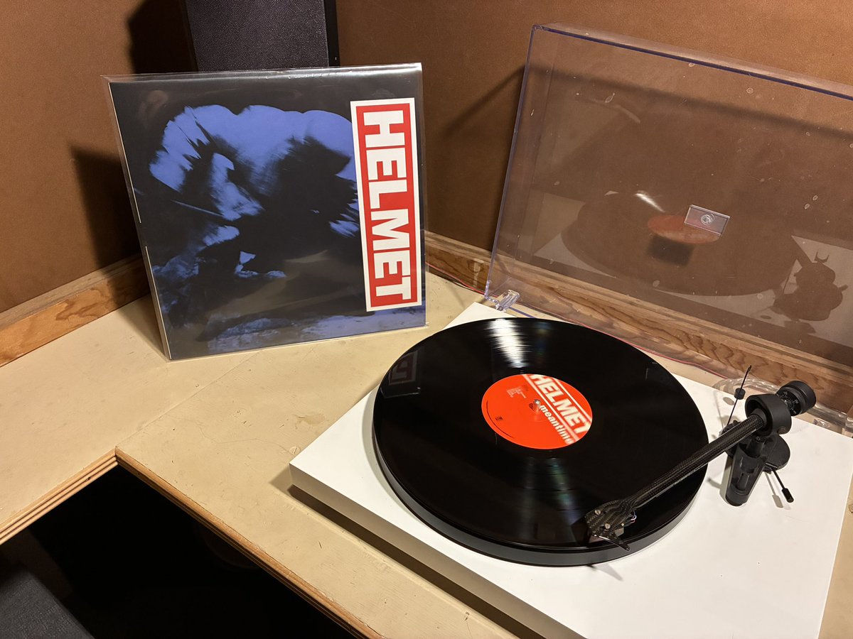 jcwhite022's tweet photo. Today’s workout tunes. A new arrival #Helmet #InTheMeantime https://t.co/RHoYiTV2Xx