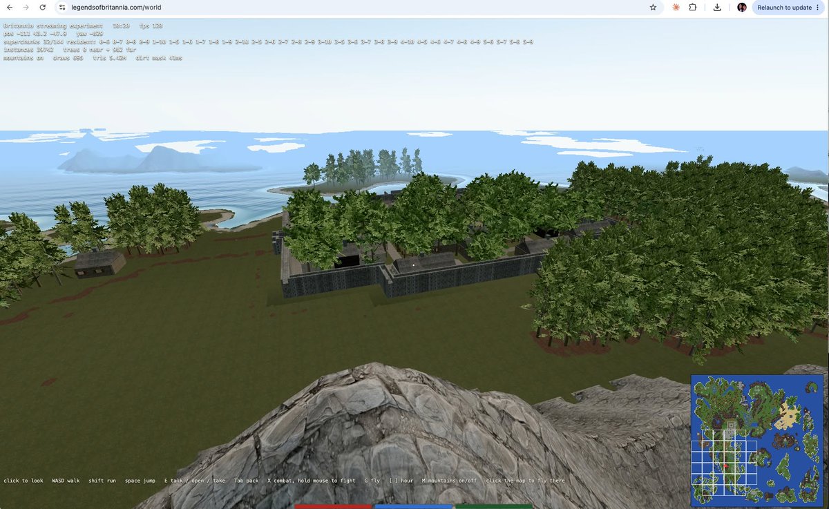 UltimaCodex's tweet photo. James McHugh has continued working on his browser-based prequel to "Ultima 7," adding support for importing the original game data. https://t.co/De7E6npacR
