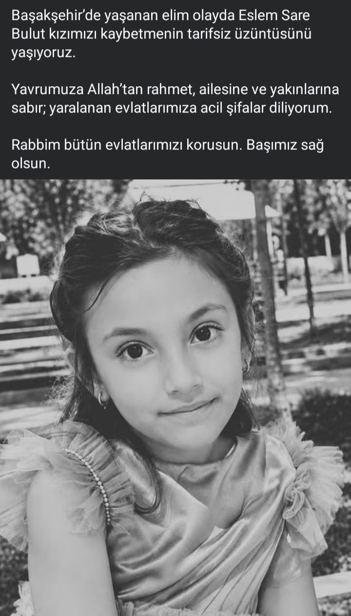 Yapar2Ensari's tweet photo. Basaksehirde bir okulda yaşanan üzücü hadise den dolayı yaralanan öğrenci lerimize geçmiş olsun diliyorum https://t.co/Jdw2CdJLF7