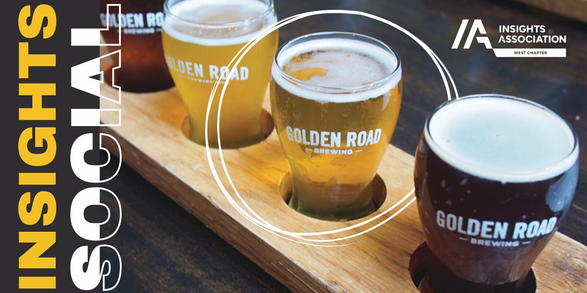 IAWestChapter's tweet photo. OC, we’ll see you in Anaheim! 🍻

Join IA West for the Orange County Insights Social at Golden Road Brewing.

📅 Oct. 15
⏰ 5:30–9:30 PM
🎟️ $20 Members | $40 Non-Members
Food + two drinks included!

Come connect with your SoCal insights community.
https://t.co/otsagGJiBz https://t.co/pBlkFutuwW