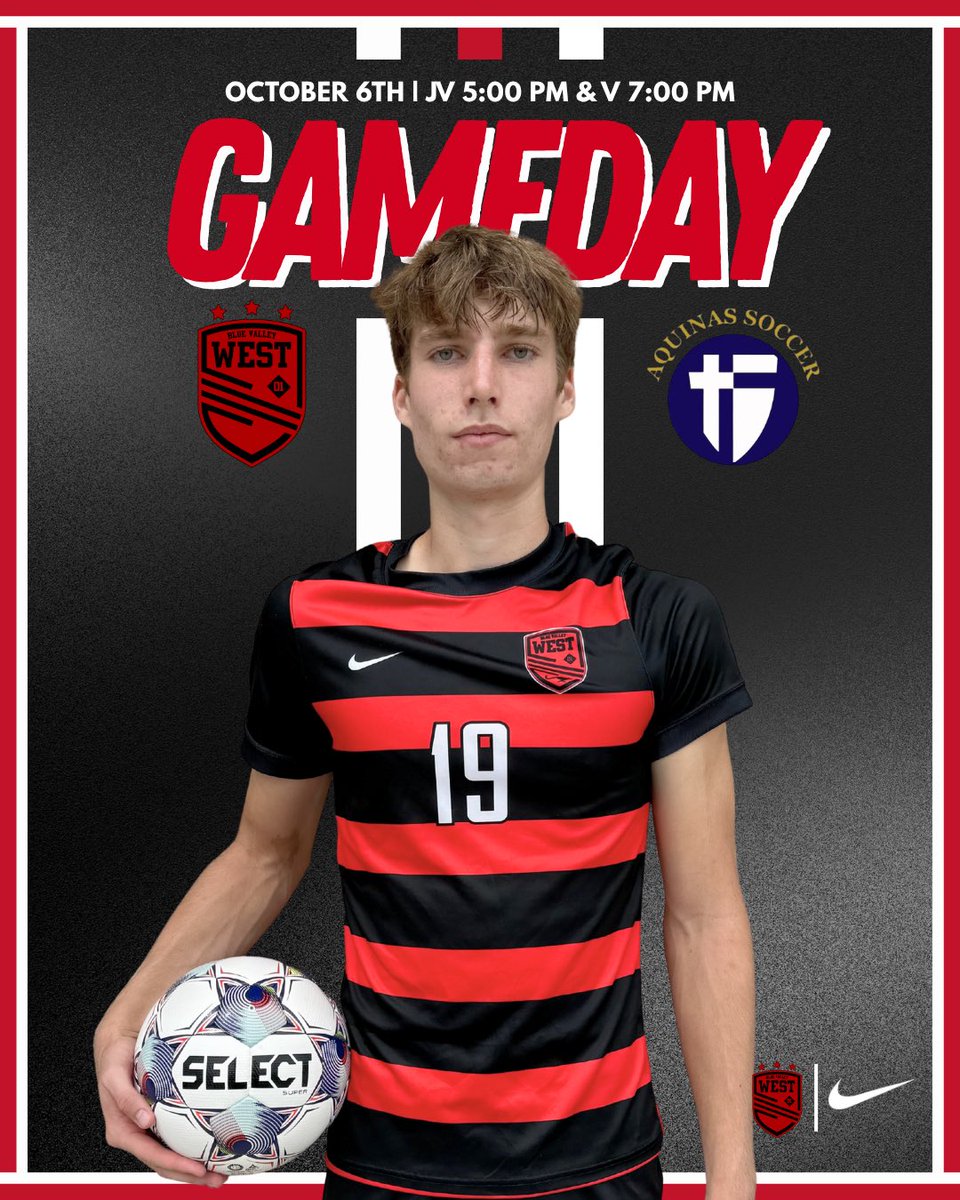 BVWBoysSoccer's tweet photo. GAMEDAY! We travel to @stasaints_BSCR for a great EKL match up. These are always fantastic games! Let’s pack the house to support our guys! See you all there!
⚽️GAMEDAY⚽️
🆚 St. Thomas Aquinas
📅 10/6/26
⏰ JV 5:00PM | V 7:00PM
🏟️ St. Thomas Aquinas Stadium
☀️ 74°
#Family https://t.co/ydsc4AoTOe