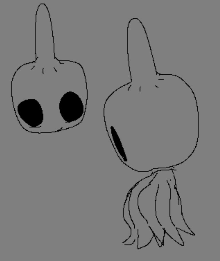 AliceAsinine's tweet photo. Their horn on the side profile looks so undefined it made me draw this https://t.co/limoq7P9Se