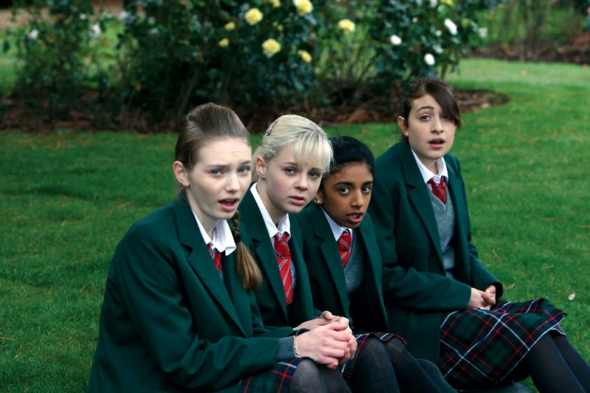 Variety's tweet photo. Netflix has given a pilot order to “Angus, Thongs and Full-Frontal Snogging,” a series adaptation of Louise Rennison’s young adult novels.

If greenlit, the Netflix series will mark the second screen adaptation  of Rennison’s books. In 2008, Paramount released a film with a slightly  different title — “Angus, Thongs and Perfect Snogging” — based on the  first two books of Rennison’s “Confessions of Georgia Nicolson” series:  1999’s “Angus, Thongs and Full-Frontal Snogging” and 2000’s “It’s OK,  I’m Wearing Really Big Knickers.” The film was written and directed by  Gurinder Chadha (“Bend It Like Beckham”) and starred Georgia Groome and  Aaron Taylor-Johnson.

https://t.co/TGEgWvnf6n