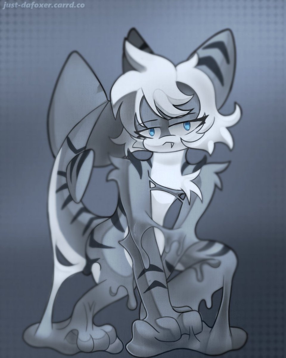 Just_DaFoxer's tweet photo. It was really hot today, so him melted a little bit.

#Changed #furryartㅤㅤㅤ https://t.co/ID8ZCD9axZ