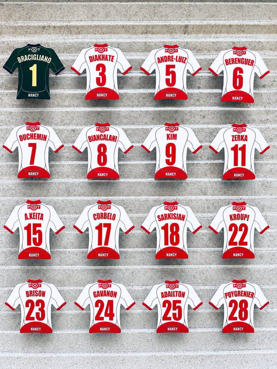 MerickaAdrien's tweet photo. Ce soir c’est un club mythique de la @Ligue1 que l’on met en avant : @asnlofficiel ! Il avait un moment disparu des radars mais il est de retour en @Ligue2BKT ! Les plus connaisseurs reconnaîtront certains noms 😃
#asnl #ASNancy #Ligue1orange https://t.co/fpzkqr32cM