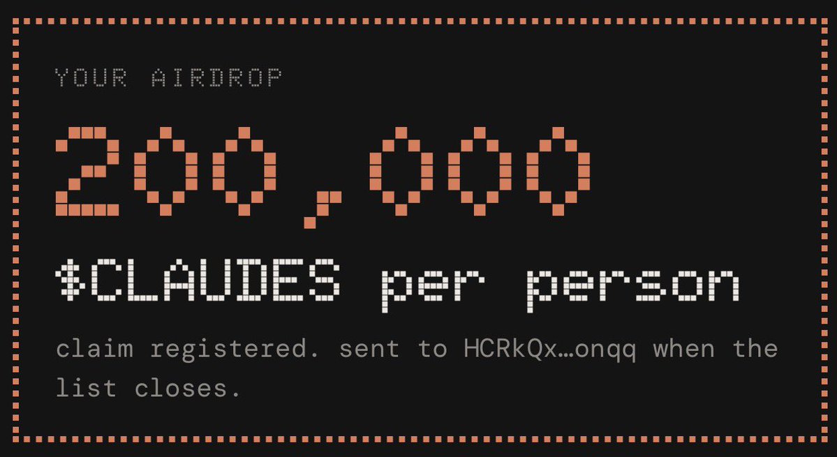 cryptosclaude's tweet photo. Send your solana address https://t.co/LNMYluG9XW