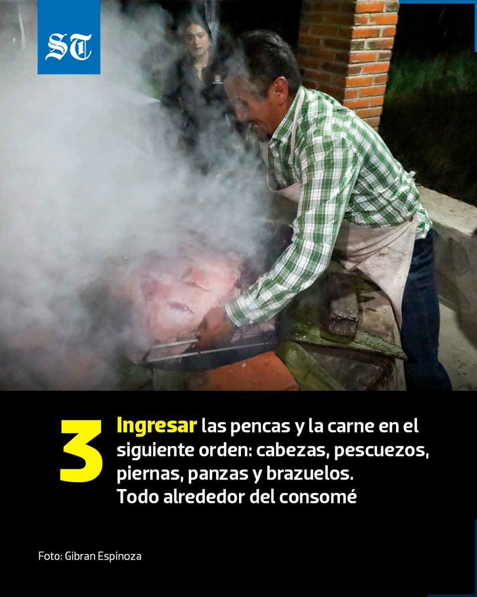 SoldeTlaxcala's tweet photo. 🔥🐑 ¿Cómo se prepara la #barbacoa en Tlaxcala?
Detrás del #taco del domingo hay hasta cuatro días de trabajo, fuego, pencas de #maguey, barro y un proceso que comienza desde el jueves.
🌮 ¿Conocías todo lo que hay detrás de un taco de barbacoa?
👉 https://t.co/wc8IxxpGdv https://t.co/srhwD88Gxn