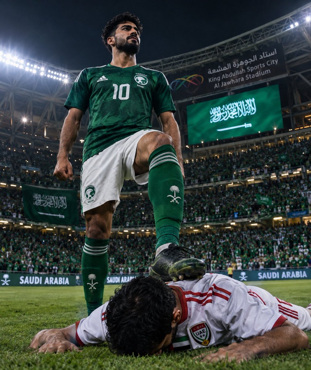 r4ed4fc's tweet photo. دعس في الجوهرة 🇸🇦💚🔥 
لا صوت يعلو فوق صوت الأخضر

#السعودية_الإمارات https://t.co/2ud3Q1Z26j
