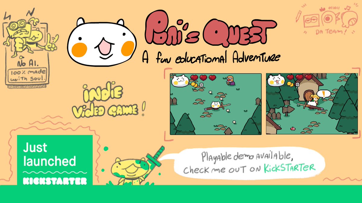 MacrowDev's tweet photo. Poni's Quest is now live on kickstarter: https://t.co/JIMGmpHvsN

#gamedev #indiedev https://t.co/O1WvYDv7AD