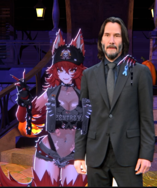 Gr4ffis's tweet photo. I can't believe who's on Zentreya's stream! https://t.co/ijKTA9FLwS