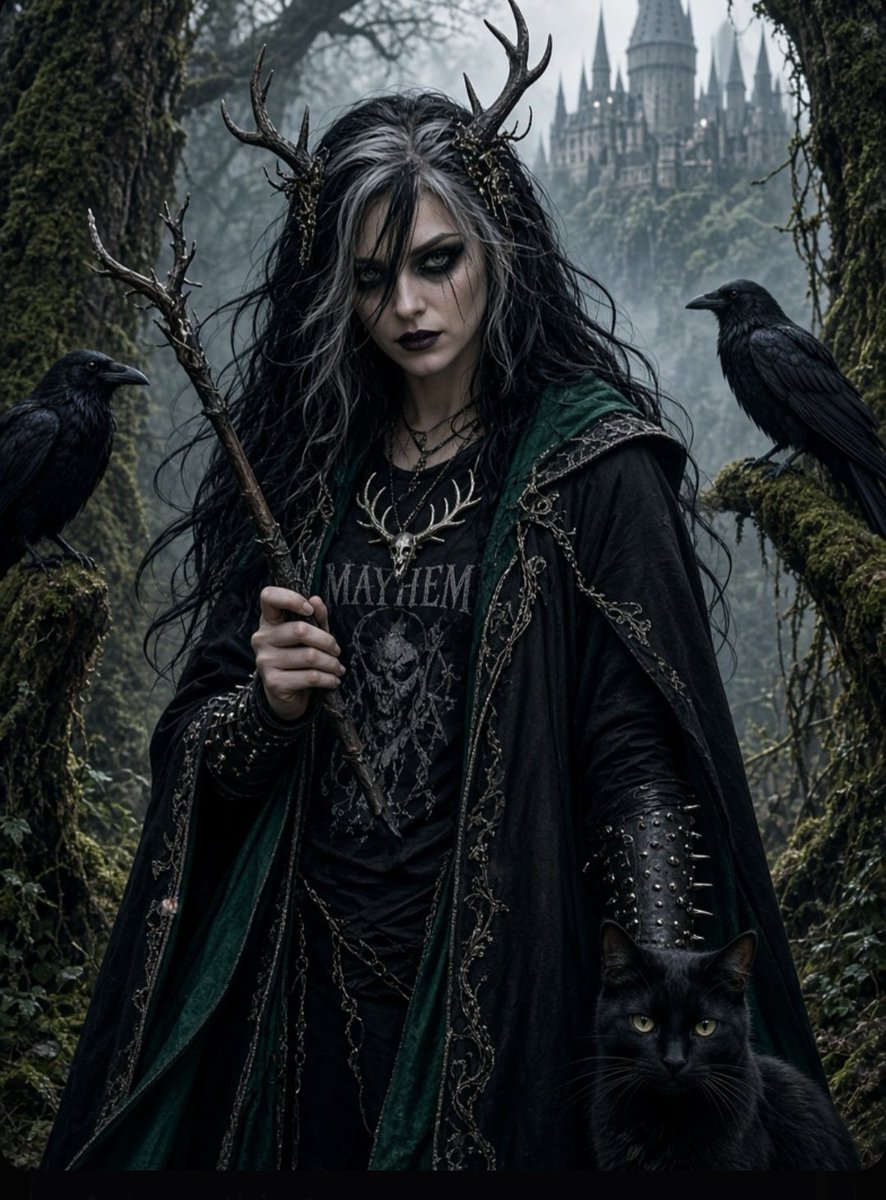 MetalKali's tweet photo. "Create an image of a Harry Potter character based on my account."

Well... https://t.co/qtvX5QyDEX
