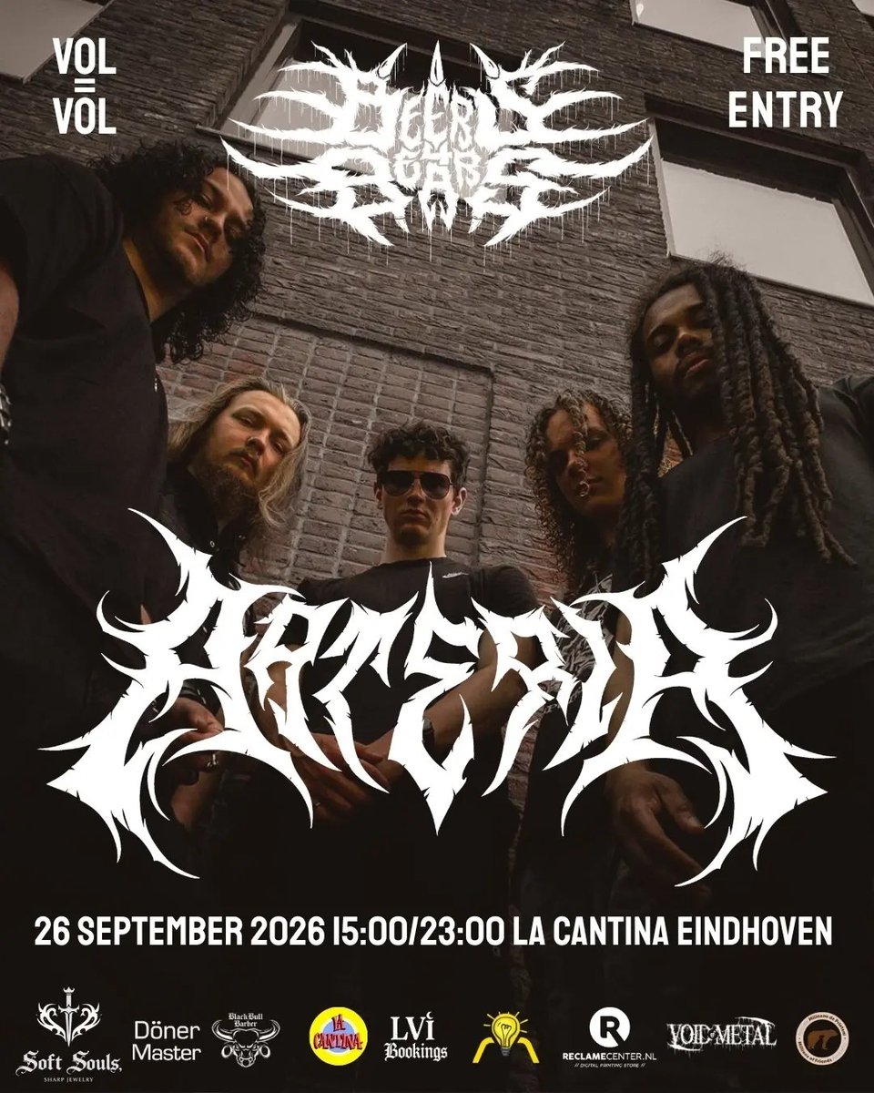 Idiosyncratic01's tweet photo. X-EHV RADIO &amp; La Cantina present on Saturday 26.09.2026: https://t.co/vJzFDmYjSR