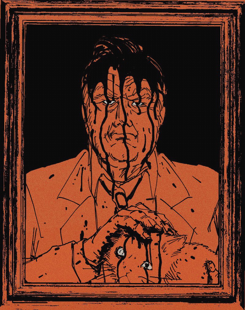 trappedkrinkle's tweet photo. "sure, his cat might’ve been his whole life, sure, he was uncultivated, a vulgarian, but he was also composed. it's frightening. a seductive psychopath. he wasn't some kind of a clown." #digger https://t.co/IdO2A8dkeB
