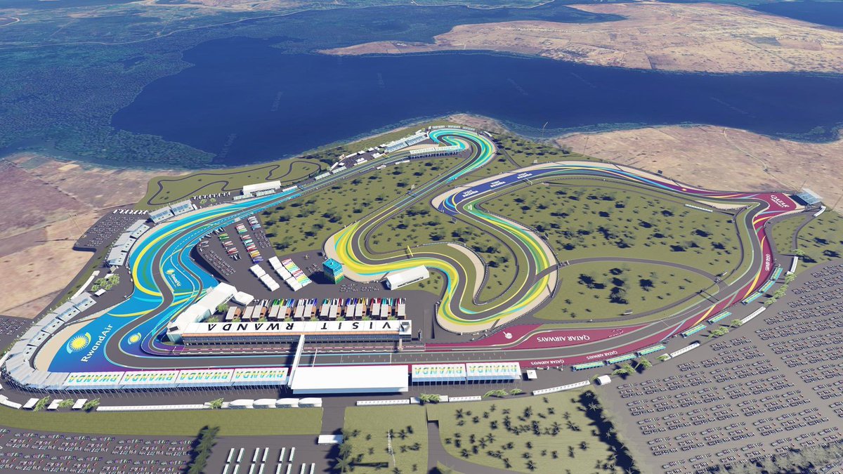 HeritierK2's tweet photo. 🔵🟡🟢Formula 1 returns to Africa in Rwanda  after 33years . African we are proud of this small country with strong peoples, big thinking and strong leadership. HE KAGAME. https://t.co/6TCn7QOJtW