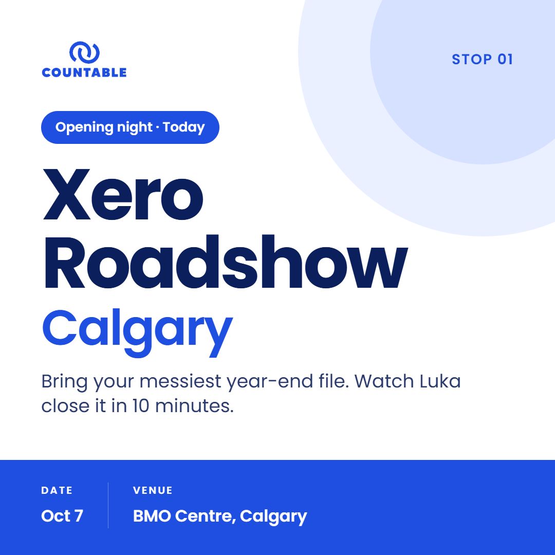 Countableco's tweet photo. Canada, we're on tour. 🚌 Luka AI hits 6 stops in October, starting tomorrow in Calgary. https://t.co/crFQGRYgf5