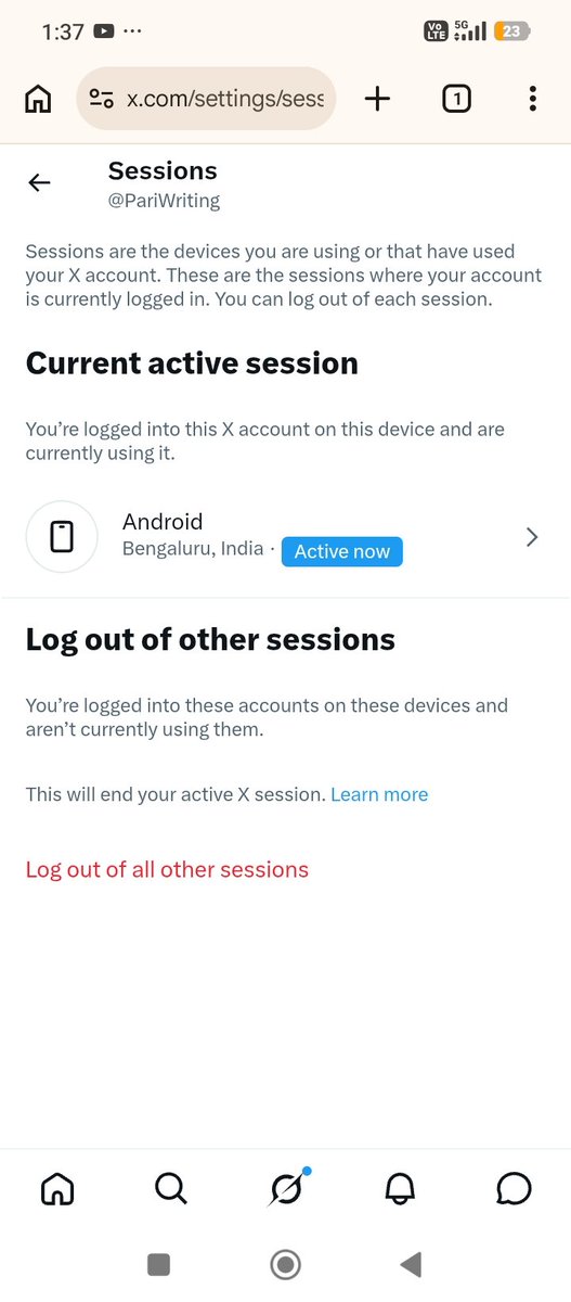 PariWriting's tweet photo. This #account was already #logged IN n I had2 #log it OUT.. How #predictable? How #familiar? Lots of #crushing, #chasing, #thugging, #distracting, #messing #activities on a #VERYhigh from the #GANG na? What R they #flooding you with? :) I suddenly got some #fresh #distractions :) https://t.co/epOBGKa9aH