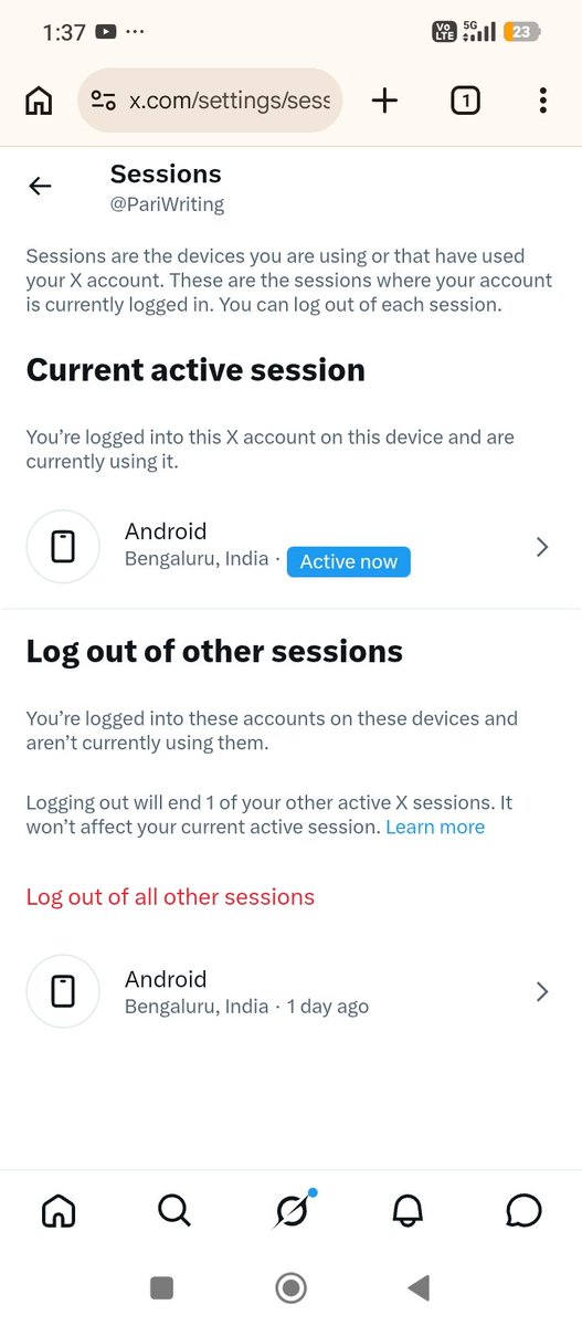 PariWriting's tweet photo. This #account was already #logged IN n I had2 #log it OUT.. How #predictable? How #familiar? Lots of #crushing, #chasing, #thugging, #distracting, #messing #activities on a #VERYhigh from the #GANG na? What R they #flooding you with? :) I suddenly got some #fresh #distractions :) https://t.co/epOBGKa9aH
