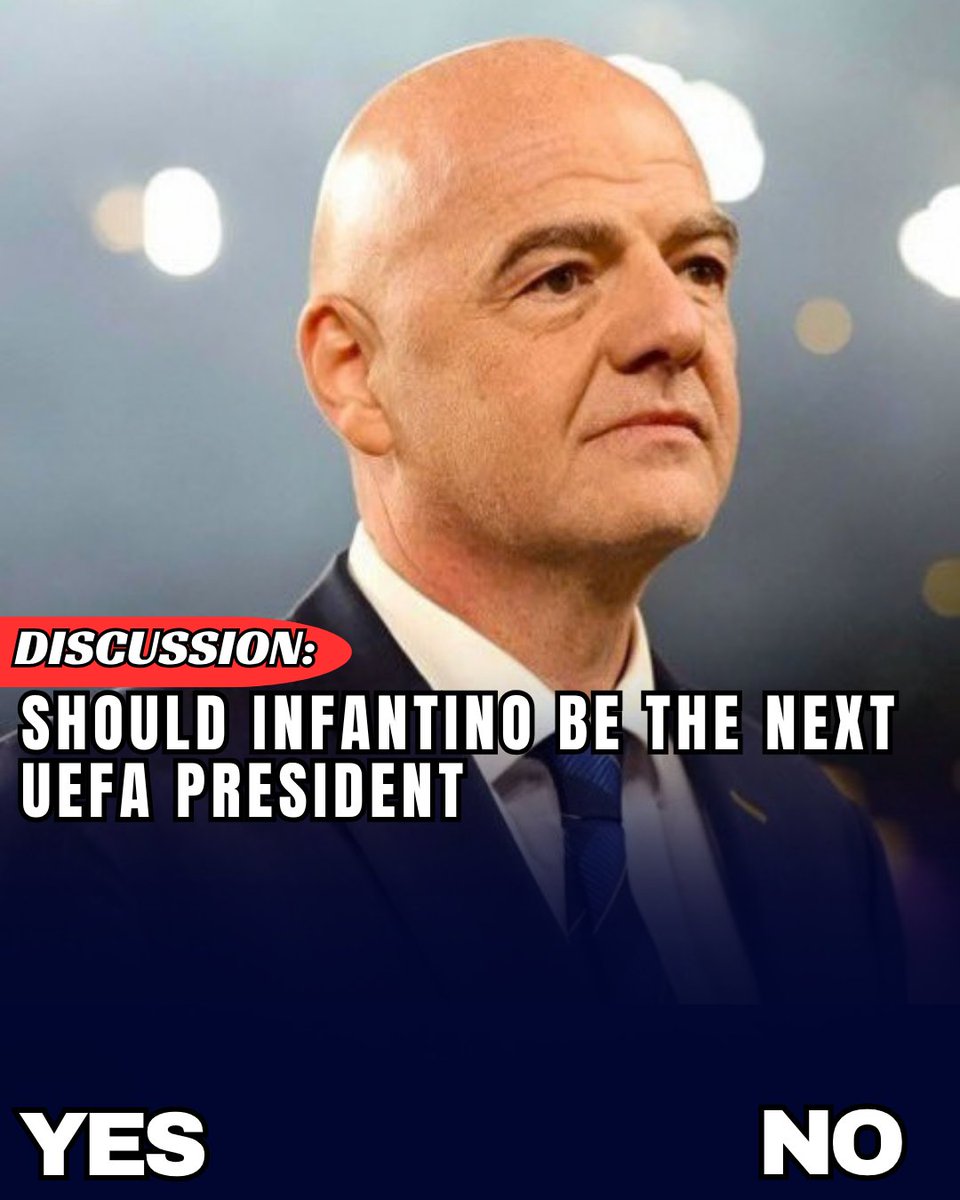 Adeade297789's tweet photo. Gianni Infantino spent years working within UEFA before becoming FIFA president, but with relations between Infantino and parts of European football becoming increasingly strained, some fans may wonder whether a return to UEFA could actually be his next move.

Supporters of the idea could point to Infantino’s extensive experience in European football. He served as UEFA’s general secretary from 2009 to 2016, giving him a deep understanding of the organisation and its member associations. He also has years of experience dealing with football’s biggest institutions, making him one of the most experienced figures in global football administration.

However, critics would find the idea difficult to imagine. UEFA has increasingly challenged Infantino and FIFA over major issues, including proposals involving private investment in FIFA competitions. Several European federations have also expressed opposition to Infantino’s leadership, reflecting growing tensions between FIFA and parts of European football.

For his supporters, Infantino’s experience and political influence could make him a strong candidate. For his critics, his relationship with UEFA has become too complicated for a return to the organisation to make sense.

SO, SHOULD GIANNI INFANTINO REALLY BECOME THE NEXT UEFA PRESIDENT? 👀⚽